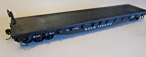 O Scale Rock Island 40' Flat Car #38092 (WB) | eBay