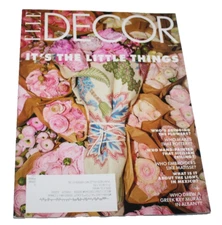 Elle Decor Magazine May 2025 It's The Little Things Pottery Flowers