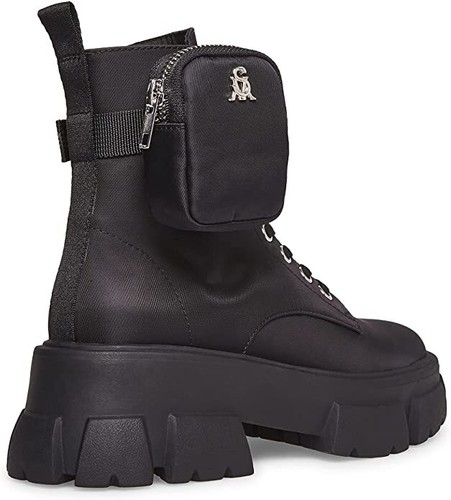 Steve Madden Thora-P Black Multi Fashion Extra-Chunky Platform Ankle Boots  | eBay