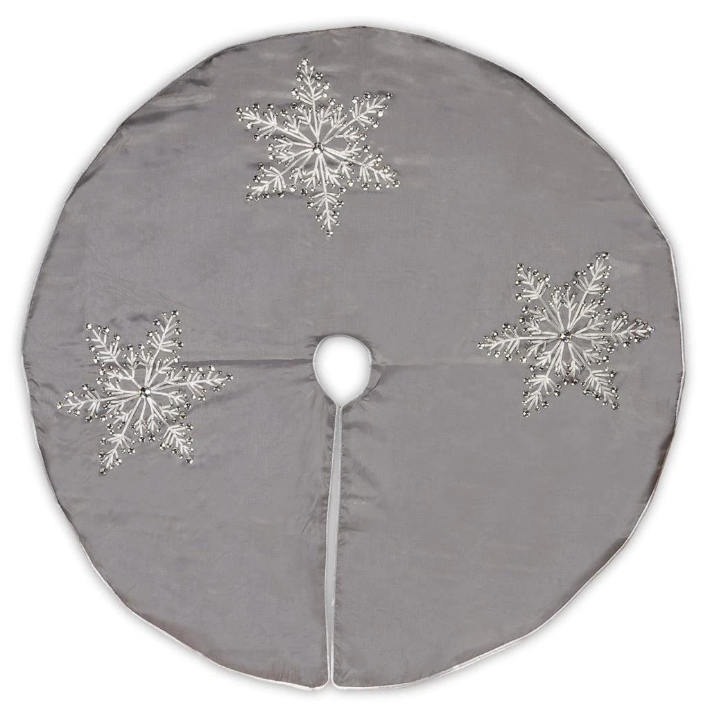 National Tree Company Snowflake Tree Skirt