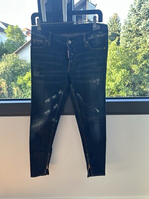 DSQUARED2 Russian Cowboy Jeans GR.40 (IT) 34-36 (D) blau