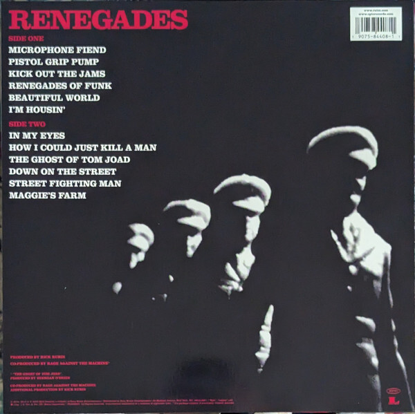Rage Against The Machine - Renegades (LP, Album, RE) (Mint