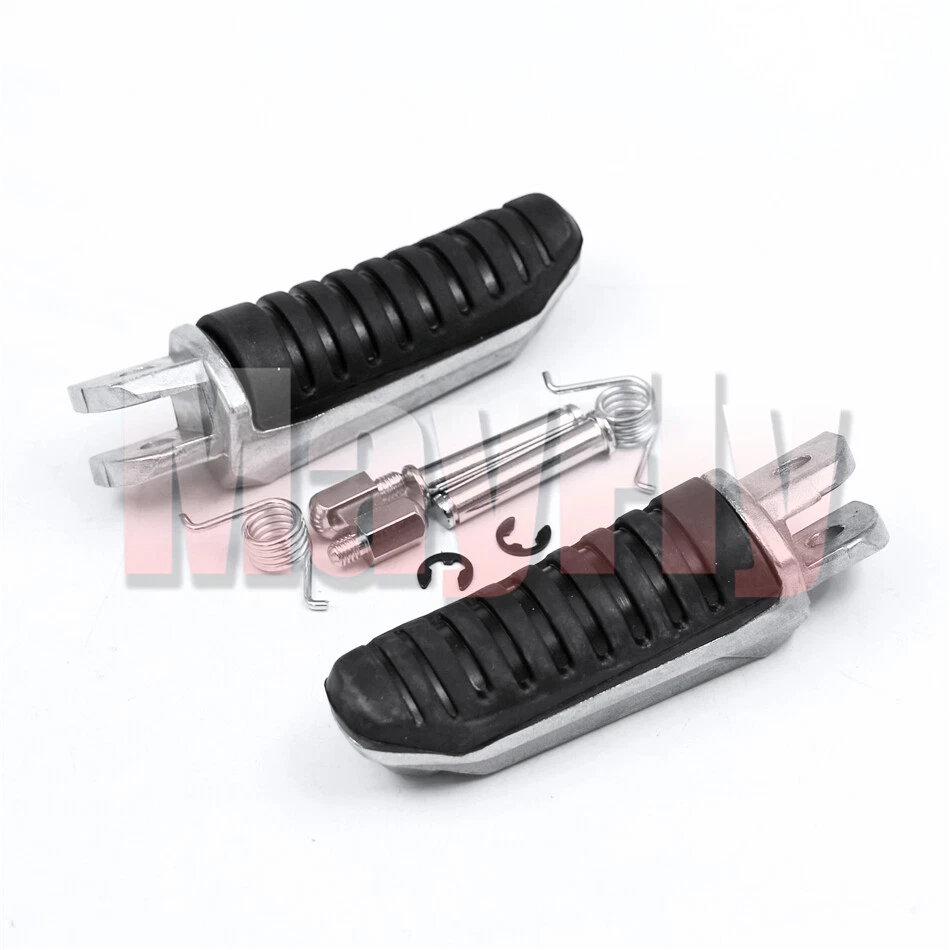 Apto para Suzuki GSR400 GSX1250 GSF600 GX650F GSX750 reposapiés delantero estriberas Foto 4 de 4