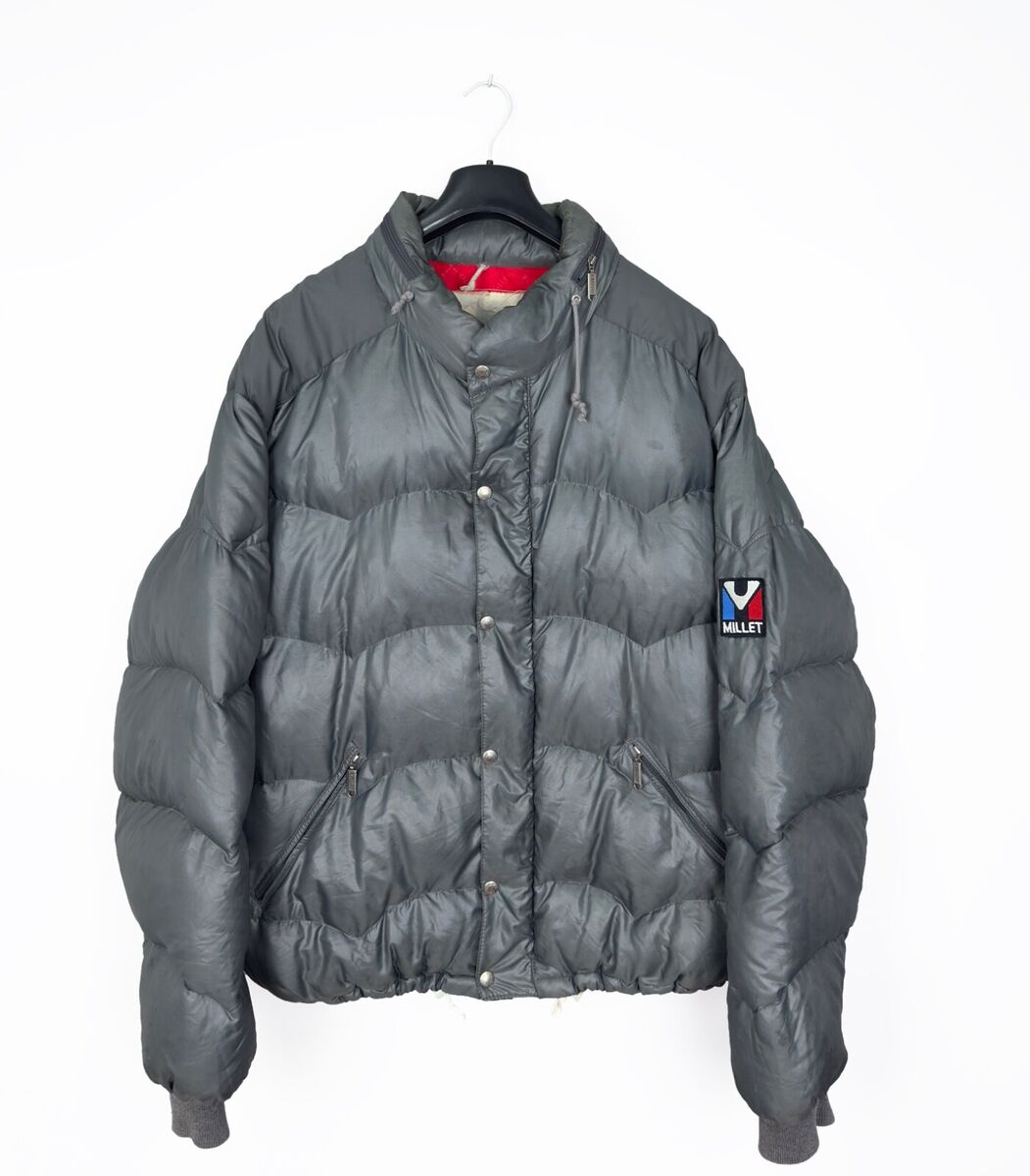 Vintage 1980s MILLET Down Puffer Jacket Made in France Size Vintage 1980s MILLET Down Puffer Jacket Made in France Size