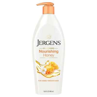 Jergens Lotion Nourishing Honey 16.8 oz 496ml UK SELLER