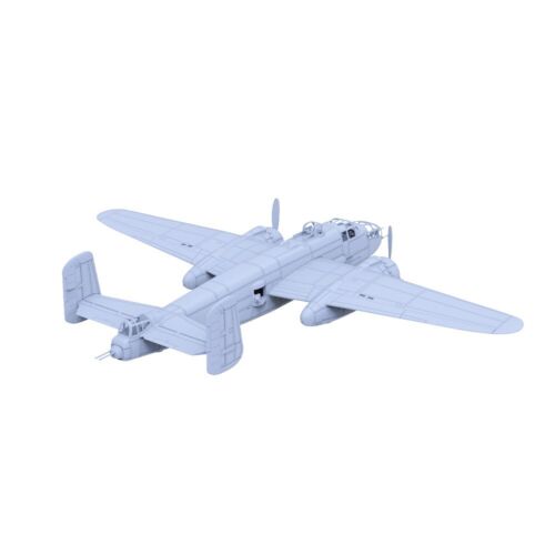 SSMODEL Z Scale Military Model Kit U.S Navy B-25J-1 Mitchell Bomber Touch Down - Bild 3 von 4