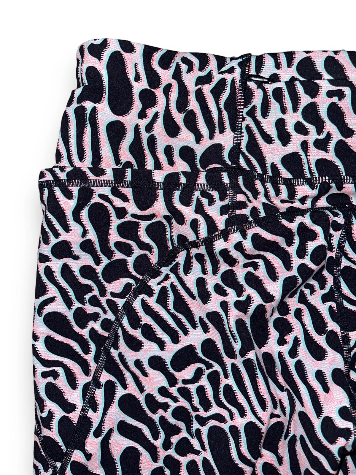 sweaty-betty the power full length animal print pink leggings