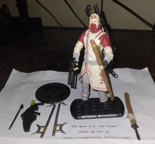 Storm Shadow V37 From Ninja Battles Set Rise of Cobra ROC GI JOE GIJOE G.I. Joe
