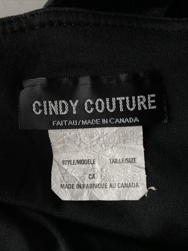 Cindy Couture Maxi Dress Girl Large Striped Colorblock Velvet Sleeveless Holiday - Picture 11 of 14