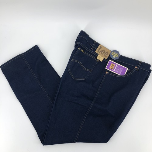 VINTAGE Deadstock Lee Da Donna Vita Alta Mom Jeans Relaxed Riders Indaco  Taglia 44 | eBay
