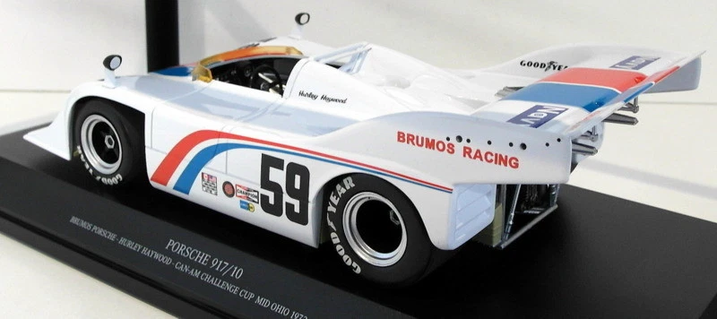 Minichamps escala 1/18 155 736559 - Brunos Porsche Hurley Haywood Can-Am Cup 1973 - Imagem 3 de 4