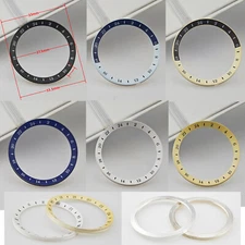 For NH34 Movement GMT Mechanical Watch Case Inner Shadow Chronograph Bezel Ring