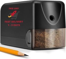 Sacapuntas el ctrico de alta resistencia para aulas, para l pices de colores