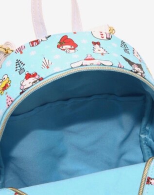 Loungefly Hello Kitty And Friends Holiday Mini Backpack and  display picture 3