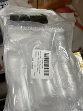 8-oz Plastic Squeeze Bottles Clear With Black Cap Travel Beauty Storage