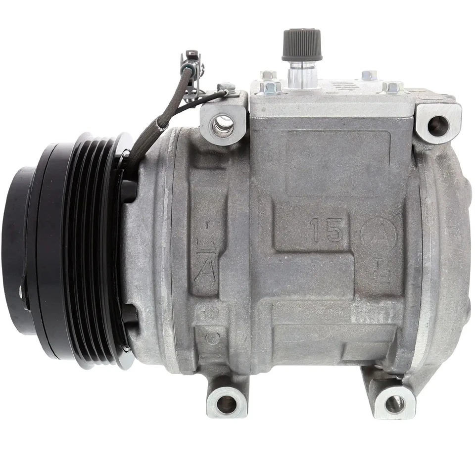 Compressor DENSO 471-1222 com embreagem para 94-04 Toyota T100 Tacoma - Imagem 3 de 3