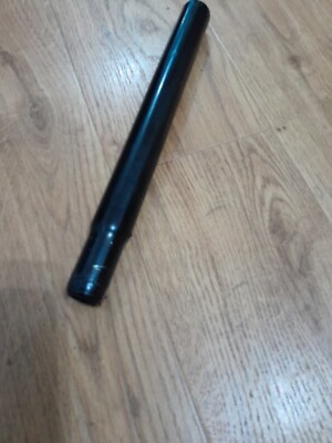 BMX seat post black 25.4mm 255mm end to end. Excellent condition MTB Road Hybrid