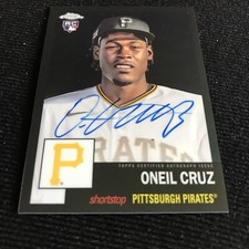 ONEIL CRUZ 2022 Topps Chrome Platinum Anniversary Black Refractor Auto 06/10
