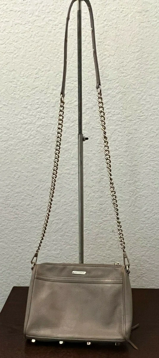 Rebecca minkoff grey crossbody sale