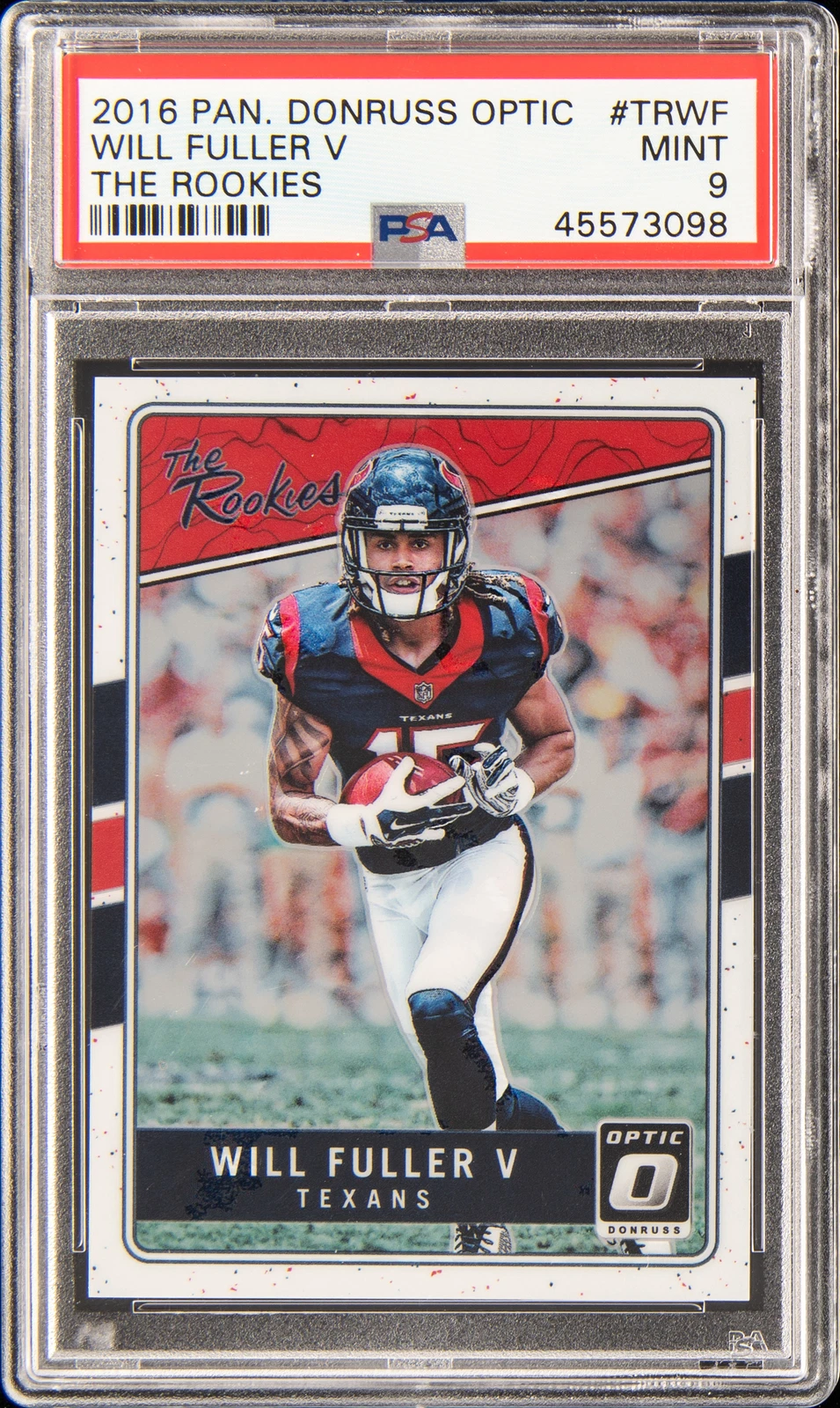 Will Fuller Panini Donruss Optic the Rookies #TRWF Base