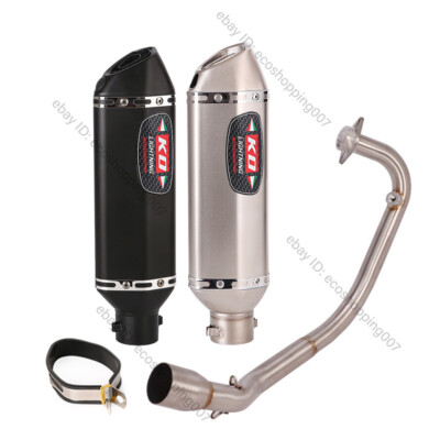 For CF-Moto ST125 CT125 Modified Exhaust System Header Link Pipe 51mm Muffler