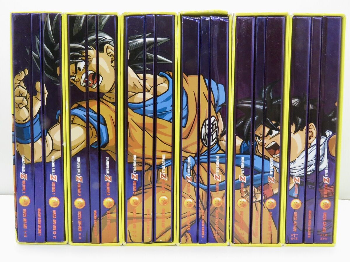 Dragon Ball Z Dragon Box Vol 1-6 Set - Missing Box 7 And Dragon Ball Z Dragon Box Vol 1-6 Set - Missing Box 7 And