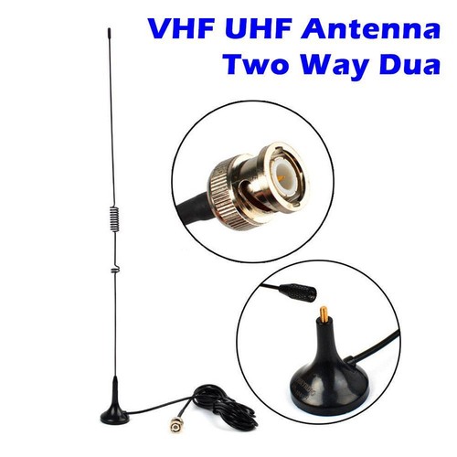 Baofeng UV5R Car Magnet Antenna Dual Band SMAF NEW
