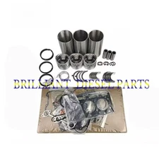 3TNV80 Overhaul Rebuild Kit for Yanmar Piston Ring Set Engine Parts STD