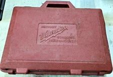 Milwaukee Cordless Hole-Shooter CASE ONLY + manual - for 0381-1, 0382-1, 0384-1