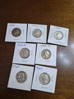 90% Silver Lot of 7 Quarters  , US Coins