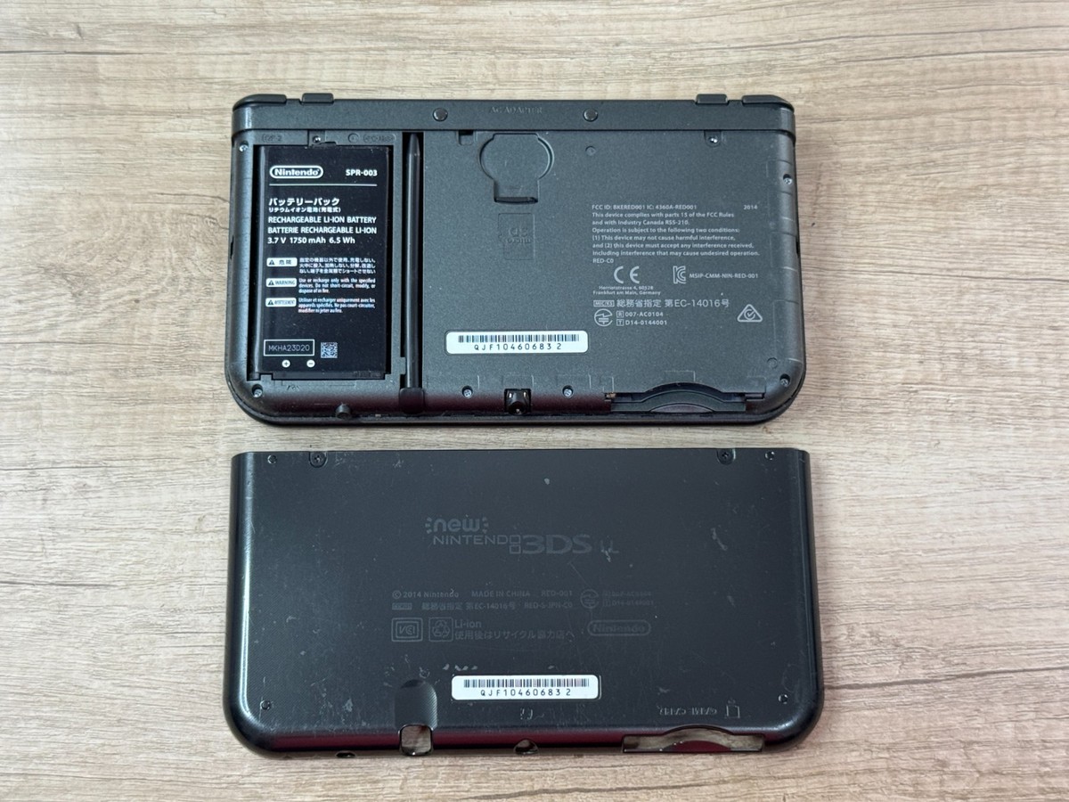 IPS Nintendo New 3DS XL Metallic Black Console IPS Top Tested