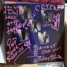 ROXX GANG Rare Signed Album THINGS YOU'VE NEVER DONE BEFORE VINYL LP Glam Rock