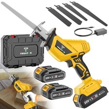 20V cordless electric reciprocating saw, including 4 saw blades