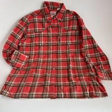 Levi's Women's Dylan Relaxed Loose Snaps Button Down Western Shirt Size M NWT