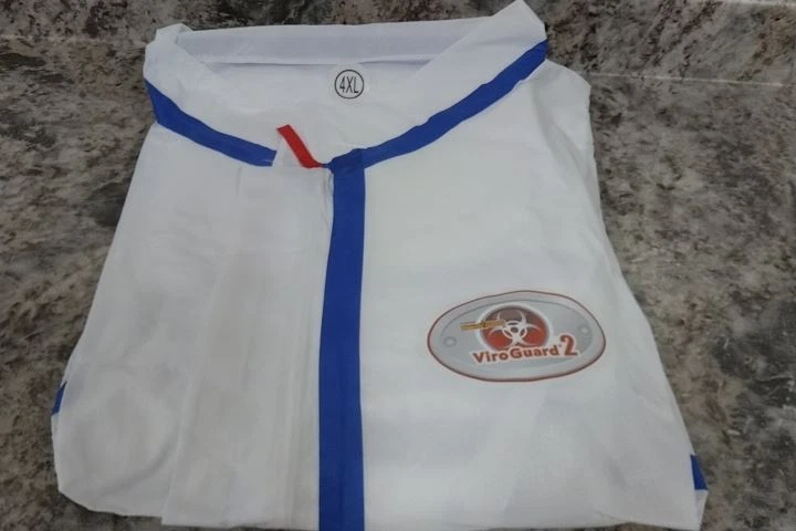 International Enviroguard W2501-4XL 25 Pk Size 4XL Disposable Coveralls image 3