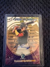 Topps 2026 Bowman Chrome SB-1 Konnor Griffin RC Auto 09/50 Pirates