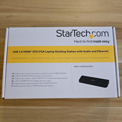 StarTech USB 3.0 HDMI /DVI/VGA Laptop-Dockingstation mit Audio und Ethernet