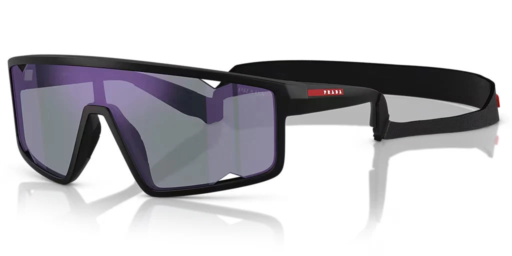 PRADA Sports Blue Mirrored Sunglasses for Men for sale | eBay