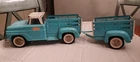 Mid Century Tonka Farm Truck with Trailer