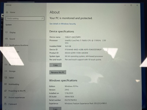 Microsoft Surface Pro 5 Core i7-7660U 2,5 GHz 16 GB RAM 512 GB SSD Windows 10 Pro - Foto 2 di 7