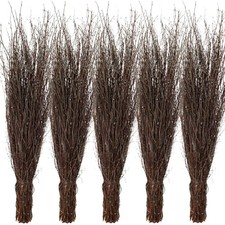 5x Birken-Reisigbesen, Strauchbesen, Hexenbes...