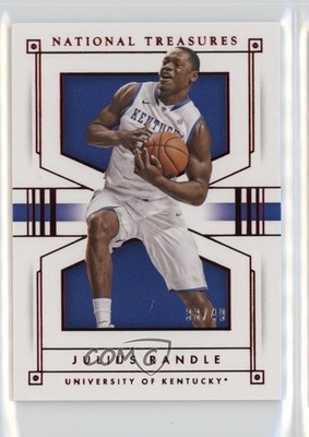 2016 Panini National Treasures Collegiate Red 33/49 Julius Randle #27 1c37