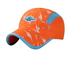 Home Prefer Kids Boys Lightweight Quick Drying Sun Hat One Size, Orange