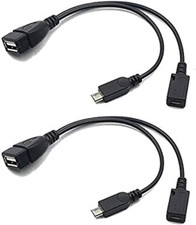 2 Pack OTG Cable Replacement for Fire Stick 4K, Amazon Fire TV, Compatible