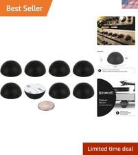 Silicone Speaker Isolation Feet 8-Pack, 1.25"   Non-Skid Adhesive Pads for Turnt