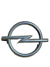 Emblem / Badge Opel Blitz Kühlergrill ca.10 cm Durchmesser, 2 Befestigungsstifte
