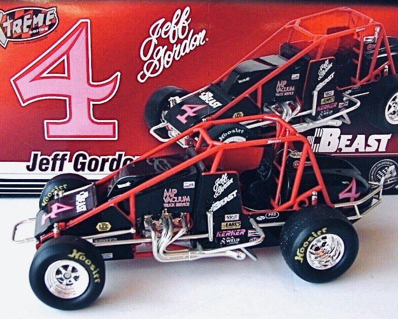 1:24 ACTION 2009 JEFF GORDON/BEAST #4 USAC SILVER CROWN CAR EXTREME.