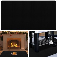 32x60inch Fireproof Hearth Mats for Fireplaces Fire Resistant Rectangle Fire ...