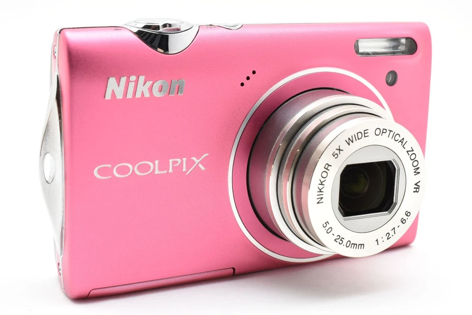 US include tax Nikon CoolPix S5100 Pink 12.2MP 5x Optical Digital Camera Japan - Image 4 of 4