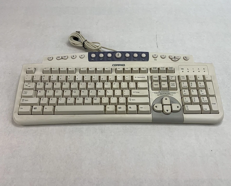 Compaq KU-9978 USB-Wired Vintage Keyboard - Image 2 of 4